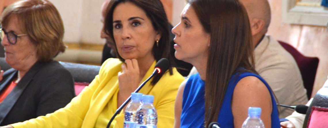 Judith en el Pleno del Ayuntamiento