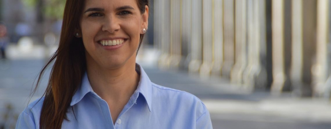 Judith Piquet en la calle Mayor