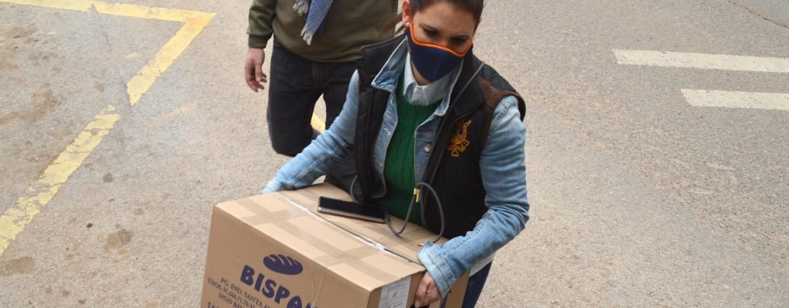 El PP de Alcalá entrega en el Zulema productos de primera necesidad para Ucrania